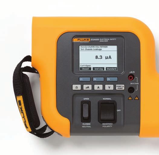 voltage, ground wire (protective earth) resistance, equipment current, leakage current and point-to point tests.