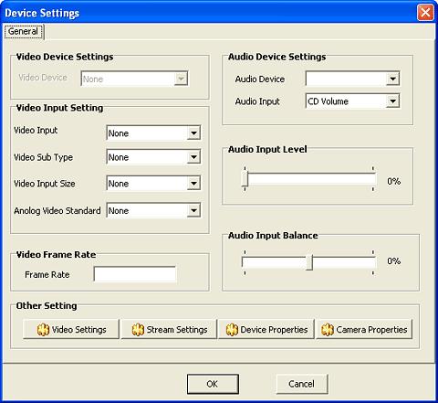 4.Click to set desired output parameters