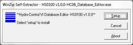 The Hydro-Control Database Editor can be downloaded from the Hydronix web site www.hydronix.