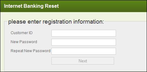 Step 2: The customer s password reset request is reviewed and accepted (or rejected) by an authorized NBV employee.