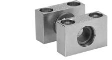 joint and foot, angled Cylinder mounting in accordance with VDMA 24562 part 2 9 Clevis mounting MP2