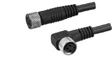 mm groove with cable Plug, M8, 3-pin Sensor, Series ST6 6 mm groove with cable Plug, M12, 3-pin, with knurled screw Sensor mounting for Sensor