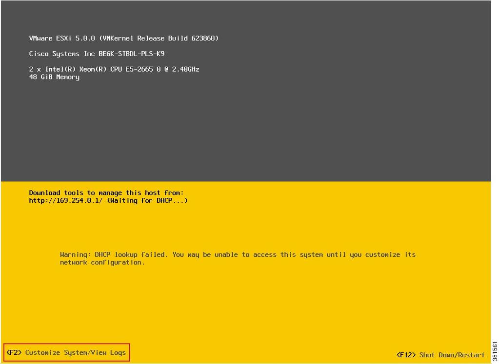 Customize ESXi Host for Remote Access Installation Customize ESXi Host for Remote Access Follow this procedure to customize the ESXi host (the VMware hypervisor) to enable remote access through the