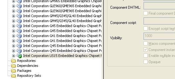 To enable the US15 Chipset driver just rightclick on the Intel Corporation US15 Embedded