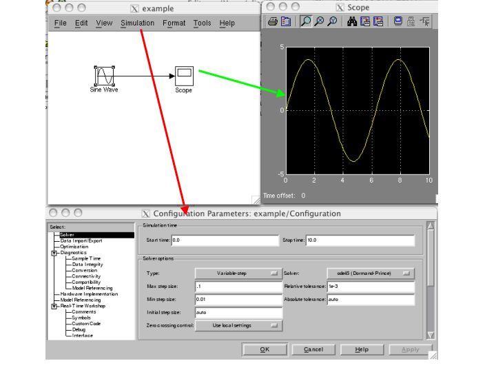 Run a simulation To run a simulation, need to set the simulation parameters.
