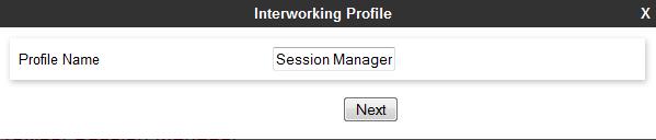 The new Session Manager profile will be listed.