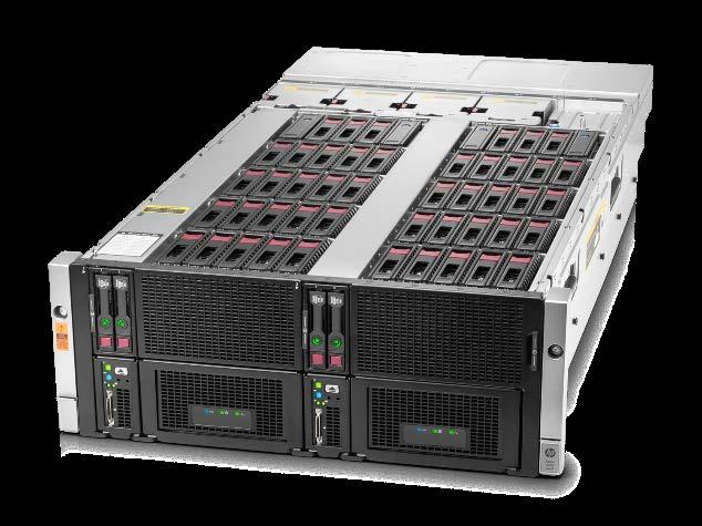 HPE Apollo 4520: System Details SAS expanders in LFF drive bays Feature Processors Memory Server tray details Up to 2 Intel Broadwell Xeon E5-2600 v4 processors 16 DIMMs (8 per processor),