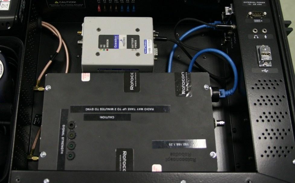 Cable ties may also be used. An example of hardware installed for controlling an unmanned aerial vehicle (UAV) is shown in Figure 6.