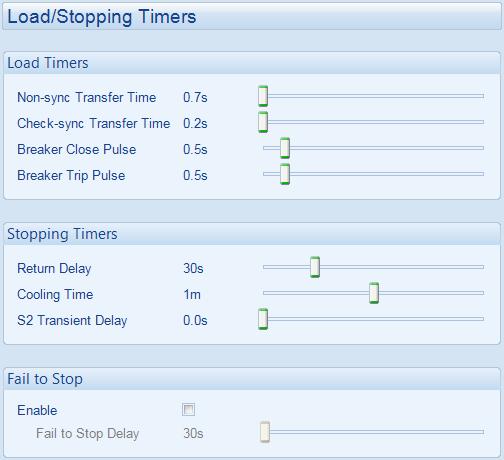 Edit Configuration -Timers 4.6.2 LOAD / STOPPING TIMERS Click and drag to change the setting.