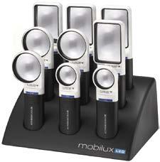 Diagnostic Systems & Displays Displays - Hand-held 5-907 5-907 Mobilux LED Display This point-of-purchase holds 9 Mobilux LEDs. It is free with the purchase of any 9 Mobilux LED magnifiers.