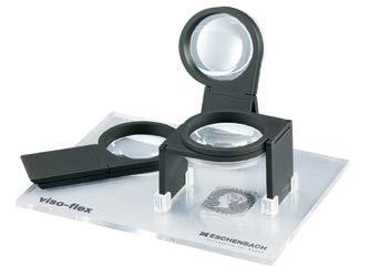 Economy Series - Completely transparent for maximum light and shadow-free viewing - 5x