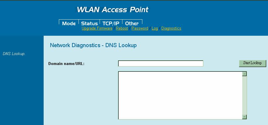 Only logs related to the wireless LAN will be recorded. Only logs related to DDNS will be recorded.