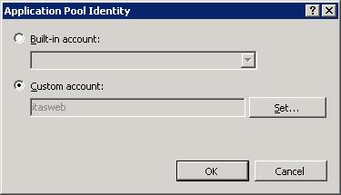 In IIS Manager, navigate to the Application