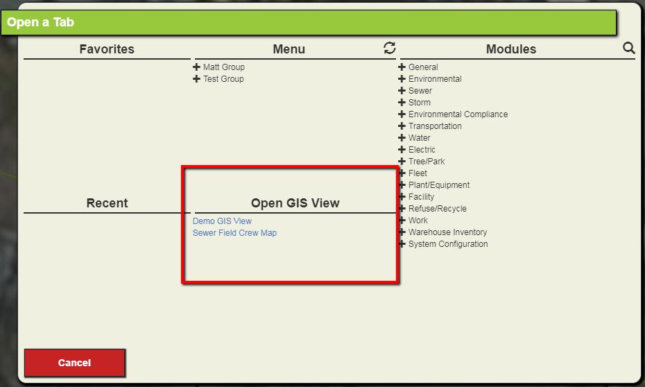 The exclude option allows you to specify a list of tools in the GIS View, but after major upgrades with this option selected, users