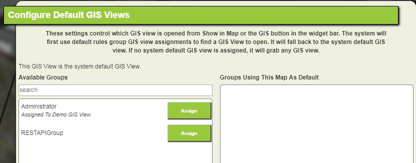 the default map for users in the Administrator default rules group by clicking