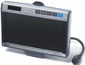 Scope of delivery - 7 LCD colour monitor includes Easylink monitor mount, colour  Distance marks on the monitor B C C A D The adjustable distance marks clearly show which obstacles