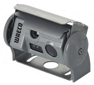 powered camera cover protects against dirt and damage Compact size Microphone LDR-controlled IR LEDs for improved night vision Mounting bracket included in the delivery kit Wide-angle lens with large