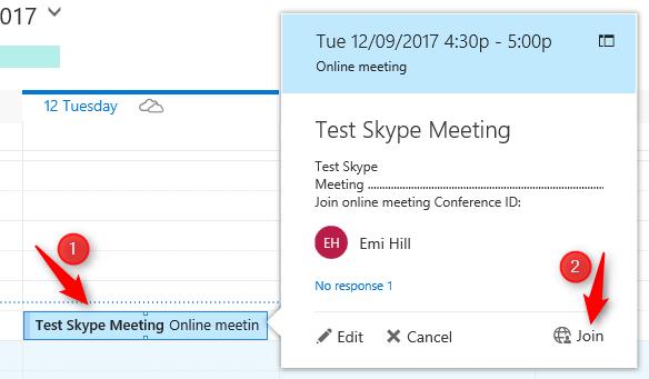 4. Joining Skype Meetings using Skype Meetings Web App Requirements CHC Office 365 account* A supported browser *This requirement only applies to CHC Staff and students.
