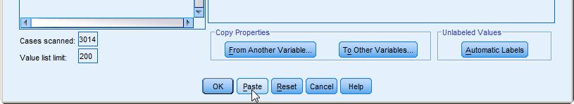Add Labels Variable