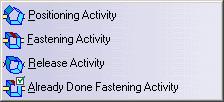 Insert Activities Menu This section presents the Insert Activities menu: Insert -> Activities For.