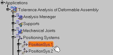 The PositionSys.1 positioning system is assigned to the Positioning.2 and Fastening.