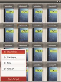 Main Menu: Books Books Libretto PER307 supports 6 kinds of e-book formats, including.txt, html, fb2, pdb, epub, and pdf.
