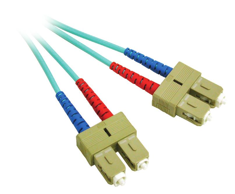 These fibre patch cables are perfect for fast Ethernet, Fibre Channel, ATM and Gigabit Ethernet applications.