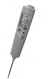 testo 826-T3 testo 826-T3, quick non-contact measurement and core temperature measurement in one instrument.