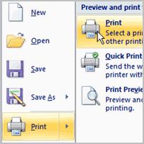 Chapter 7: Printing Workbooks In this chapter, you will learn how to view the spreadsheet in print