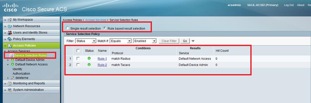 10. Last step is to do define Service Selection Rules. Use this page to configure a simple or rulebased policy to determine which service to apply to incoming requests.