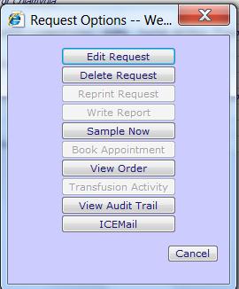 screen which will take you to the next page where you can select Print Postponed Request Summary, then Accept Request.