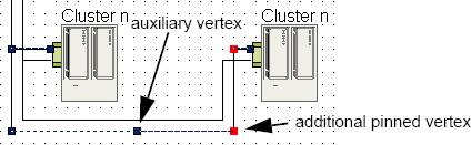 Add an auxiliary vertex to the selected line (use CTRL+ALT and click to the required location). 2. Drag the line on the auxiliary vertex to the final position. 3.