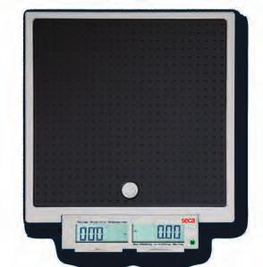 Stand for display elements of seca scales with cable remote displays. 60 200 cm seca 877 seca 472 Telescopic measuring rod for seca column scales.