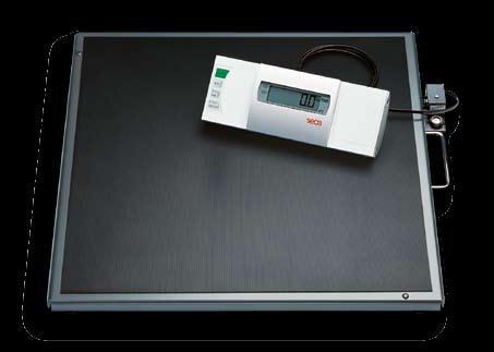 seca added value Flat scales for heavyweights with a separate display element? There is such a thing from seca of course. It is the platform and bariatric scales seca 634.