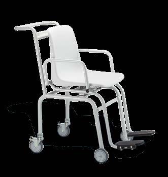 Chair scales by seca Competence takes the chair. How can you weigh immobile patients or those who are unsteady on their feet as comfortably as possible?