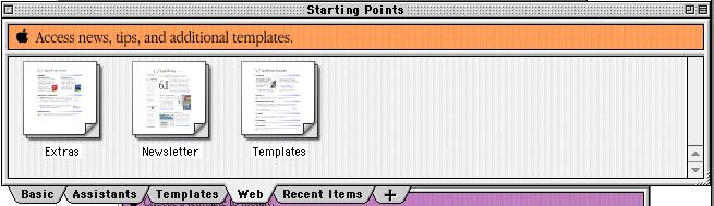 Saving Your Own Templates to Starting Points Create your template. Choose File > Save As to give it a new name.
