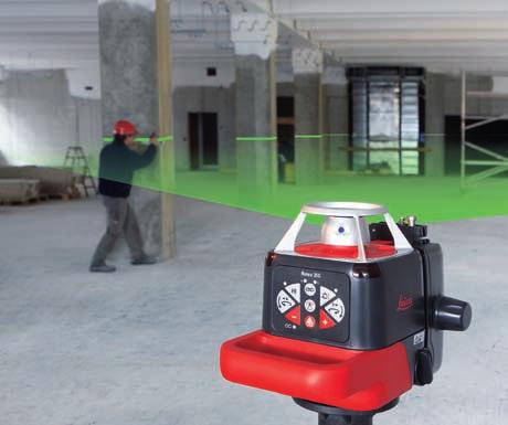 Featured with Self-levelling Simple and intuitive to operate Available in the right package for every application Now with a green laser for excellent visibility Technical Data Leica Roteo 35 Leica