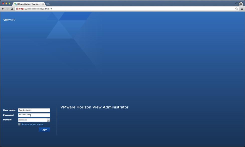 Configuring Horizon View Exercise 1: Logging into VMware Horizon View Administrator Console and Licensing the Product 1.