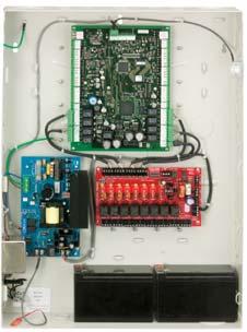 Blocks Pre-Wired Panel Design 12V Battery Backup Power Door Locks Noise Suppression