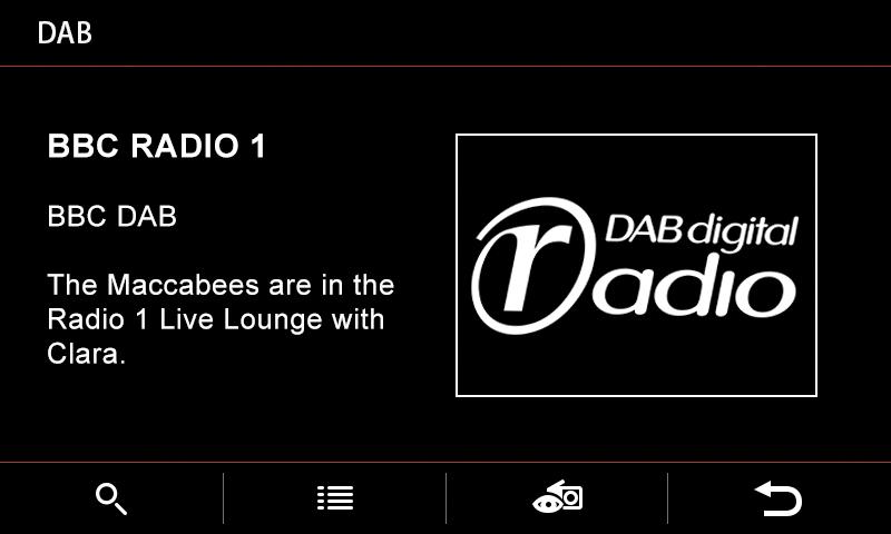 DAB DIGITAL RADIO Storing Presets To store a preset, select the desired