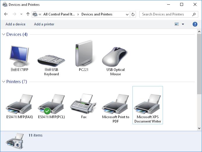2.INSTALLING PRINTER DRIVERS FOR WINDOWS IPP printing This section describes how to set up the printer drivers for IPP printing which is available for Internet connection.