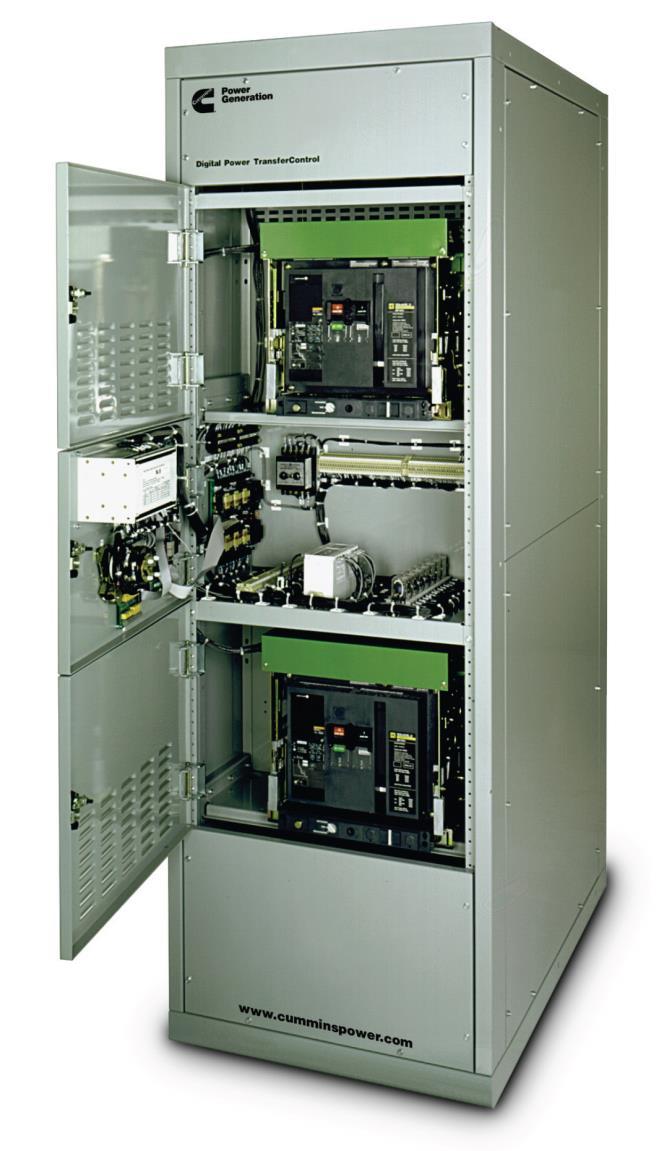 Power circuit breakers PLT transfer switches utilize electrically-operated drawout power air circuit breakers for the transfer of power from source to source.