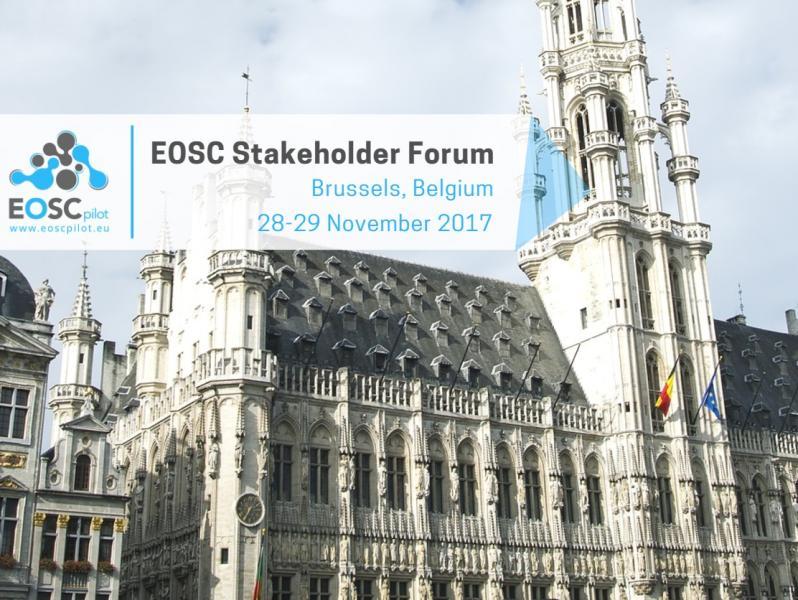 Events: EOSC stakeholder meeting Communicate the early results of the EOSCpilot project, Identify possible EOSC shapes and features Discuss the practical possibilities of the EOSC and identify
