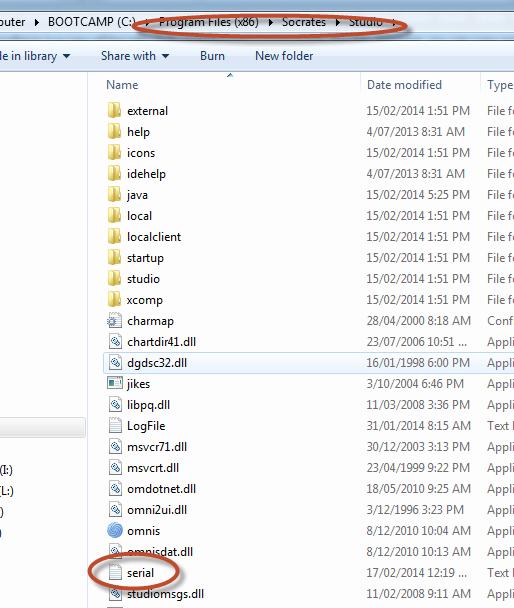 HOW TO CREATE THE INSTALL FOLDER Unzip the.exe file and save the unzipped Socrates installation.exe file in a new folder - it doesn t matter what you call the folder.