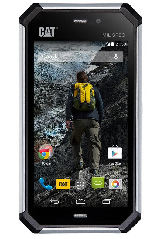 CAT S50 $479 3 NON-REMOVABLE LI-ION 2630 MAH, UP TO 16H 8 GB, 2 GB RAM 8 MP, 3264 X 2448 PIXELS, AUTOFOCUS, LED FLASH NFC, MICRO SD CARD SLOT, BLUETOOTH, GPS, WI-FI, ACTIVE NOISE CANCELLATION,