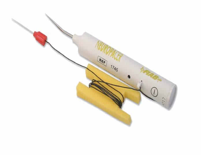 ELECTROSURGERY Neuropacer F1745 Disposable sterile nerve stimulator neuropacer NEUROPACER is a sterile battery operated disposable device.