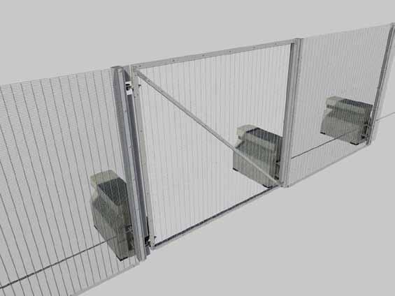 4m Available with Hi Sec fence panels Suitable for moderately undulating ground RDS PAS 68