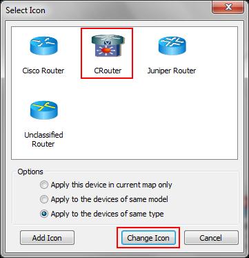 Users can customize a device and other network object properties.