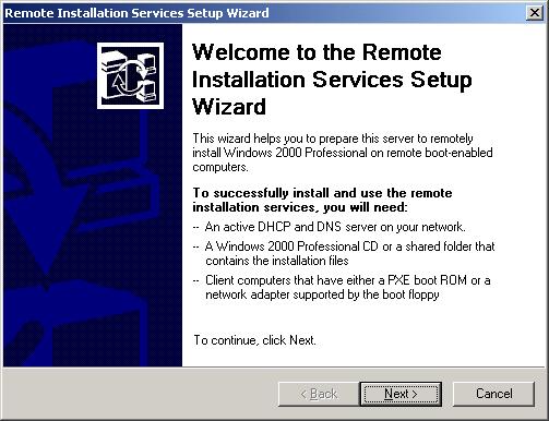 62 Chapter 2 Automating the Windows 2000 Installation Single Instance Store (SIS), which manages duplicate copies of images by replacing duplicate images with a link to the original files.