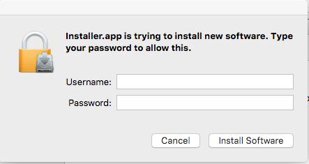 Click on the INSTALL SOFTWARE button. 17.
